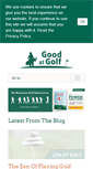 Mobile Screenshot of good-at-golf.com